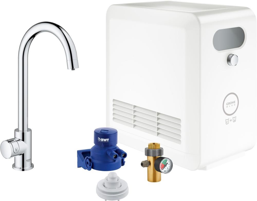 GROHE SPT-EHM Blue Professional Mono chr, Start Kit, C-Ausl 