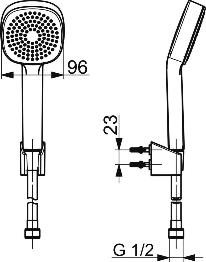 Hansa Schl.-Br-Gar HANSABASICJET Style 1-str., Dfl.-men 18 l/m 