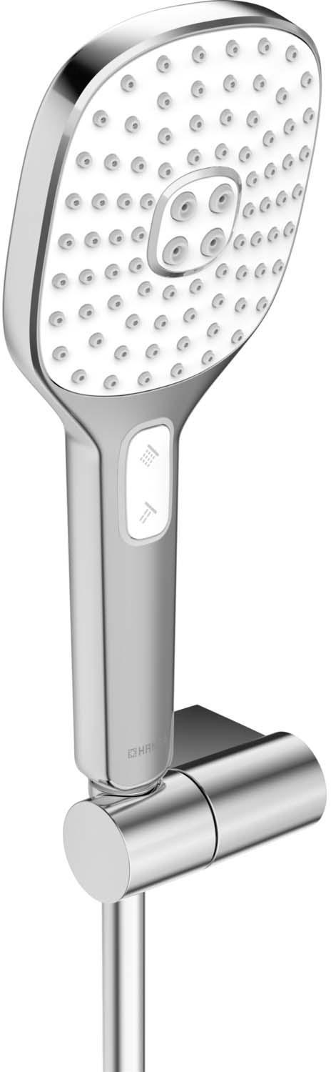 Hansa Schlauchbrausegar. HANSAACTIVEJET Handbrause, 3-strahlig 