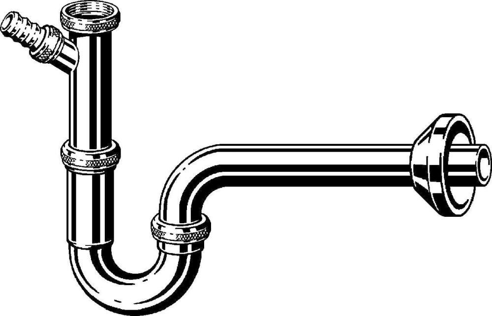 Viega Röhrengeruchv.-Plus-Siphon 5611.6 G 1 1/4, MS vc, m Schl  